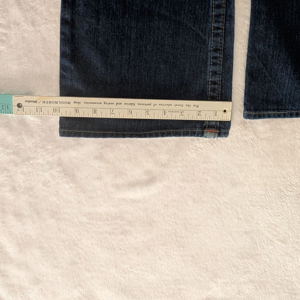 True Religion Bobby Blue Boot Cut with Orange Stitching Jeans - Size 28 - Picture 13 of 15